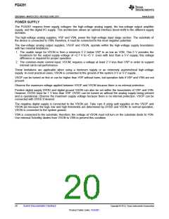 浏览型号PGA281的Datasheet PDF文件第20页