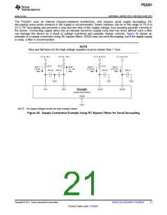浏览型号PGA281的Datasheet PDF文件第21页