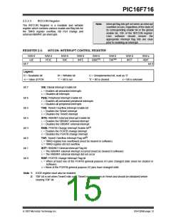 浏览型号PIC16F716-I-P的Datasheet PDF文件第15页