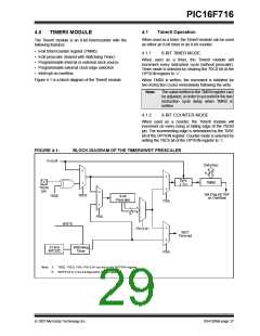 浏览型号PIC16F716-I-P的Datasheet PDF文件第29页