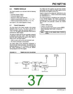 浏览型号PIC16F716-I-P的Datasheet PDF文件第37页