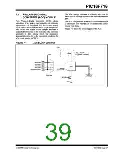 浏览型号PIC16F716-I-P的Datasheet PDF文件第39页