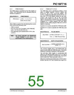 浏览型号PIC16F716-I-P的Datasheet PDF文件第55页