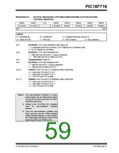 浏览型号PIC16F716-I-P的Datasheet PDF文件第59页