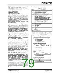 浏览型号PIC16F716-I-P的Datasheet PDF文件第79页
