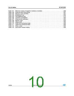 浏览型号ST10F276S-4T3的Datasheet PDF文件第10页
