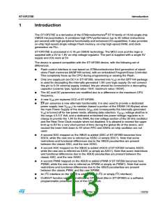 浏览型号ST10F276S-4T3的Datasheet PDF文件第13页