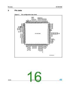 浏览型号ST10F276S-4T3的Datasheet PDF文件第16页