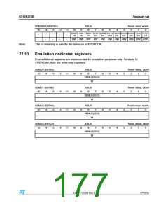 浏览型号ST10F276S-4T3的Datasheet PDF文件第177页