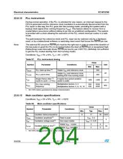 浏览型号ST10F276S-4T3的Datasheet PDF文件第204页