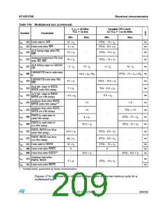 浏览型号ST10F276S-4T3的Datasheet PDF文件第209页