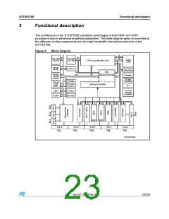 浏览型号ST10F276S-4T3的Datasheet PDF文件第23页