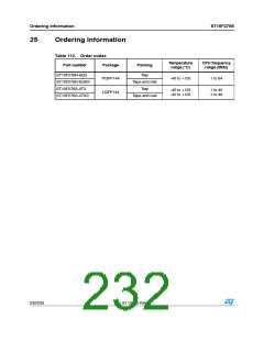 浏览型号ST10F276S-4T3的Datasheet PDF文件第232页