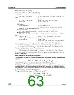 浏览型号ST10F276S-4T3的Datasheet PDF文件第63页
