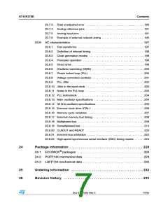 浏览型号ST10F276S-4T3的Datasheet PDF文件第7页