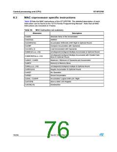浏览型号ST10F276S-4T3的Datasheet PDF文件第76页