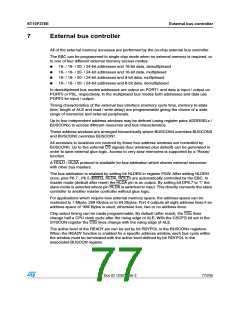 浏览型号ST10F276S-4T3的Datasheet PDF文件第77页