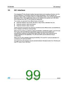 浏览型号ST10F276S-4T3的Datasheet PDF文件第99页