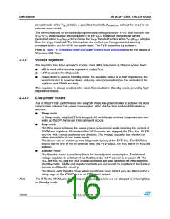 浏览型号STM32F103C8T7的Datasheet PDF文件第16页