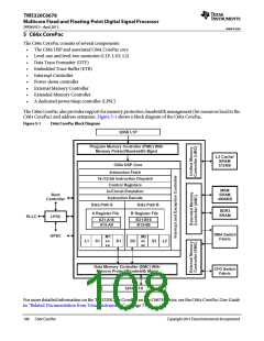 浏览型号TMS320C6678XCYP25的Datasheet PDF文件第108页