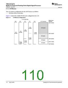 浏览型号TMS320C6678XCYP25的Datasheet PDF文件第110页