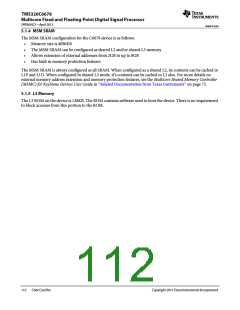 浏览型号TMS320C6678XCYP25的Datasheet PDF文件第112页