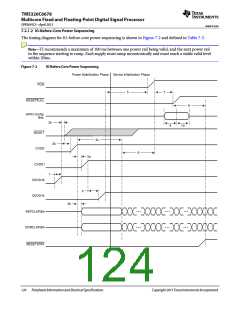 浏览型号TMS320C6678XCYP25的Datasheet PDF文件第124页