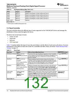 浏览型号TMS320C6678XCYP25的Datasheet PDF文件第132页
