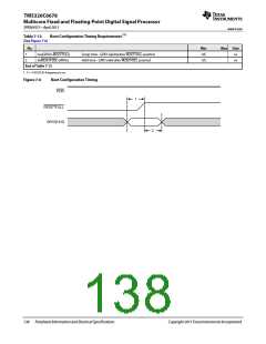 浏览型号TMS320C6678XCYP25的Datasheet PDF文件第138页