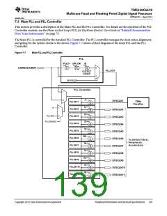浏览型号TMS320C6678XCYP25的Datasheet PDF文件第139页