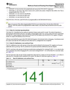 浏览型号TMS320C6678XCYP25的Datasheet PDF文件第141页