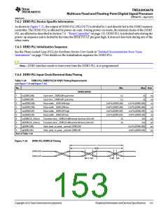 浏览型号TMS320C6678XCYP25的Datasheet PDF文件第153页