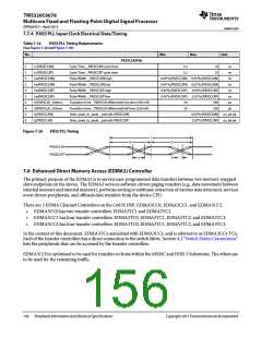 浏览型号TMS320C6678XCYP25的Datasheet PDF文件第156页