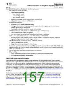 浏览型号TMS320C6678XCYP25的Datasheet PDF文件第157页