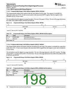 浏览型号TMS320C6678XCYP25的Datasheet PDF文件第198页