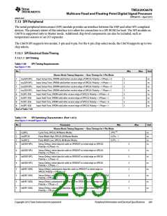 浏览型号TMS320C6678XCYP25的Datasheet PDF文件第209页