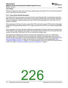 浏览型号TMS320C6678XCYP25的Datasheet PDF文件第226页