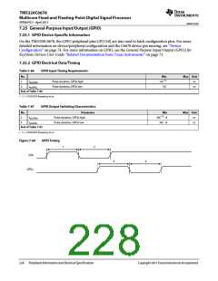 浏览型号TMS320C6678XCYP25的Datasheet PDF文件第228页