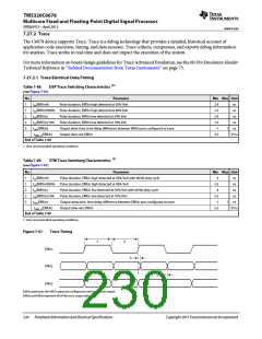 浏览型号TMS320C6678XCYP25的Datasheet PDF文件第230页