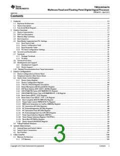 浏览型号TMS320C6678XCYP25的Datasheet PDF文件第3页