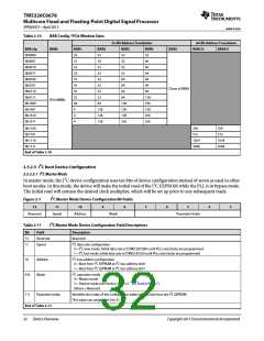 浏览型号TMS320C6678XCYP25的Datasheet PDF文件第32页
