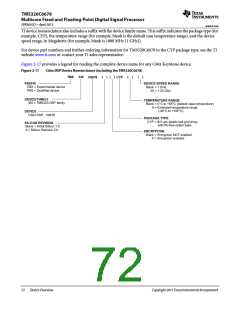 浏览型号TMS320C6678XCYP25的Datasheet PDF文件第72页