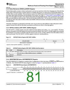 浏览型号TMS320C6678XCYP25的Datasheet PDF文件第81页