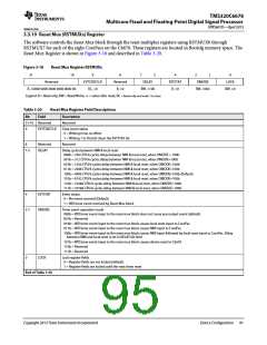 浏览型号TMS320C6678XCYP25的Datasheet PDF文件第95页