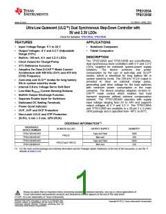 浏览型号TPS51285A的Datasheet PDF文件第1页