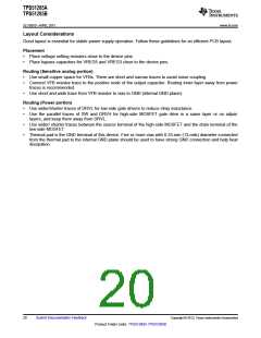浏览型号TPS51285A的Datasheet PDF文件第20页