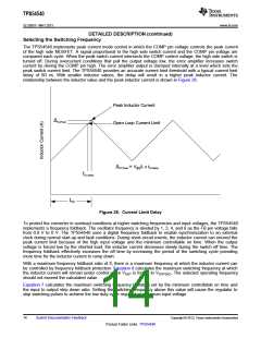 浏览型号TPS54540的Datasheet PDF文件第14页