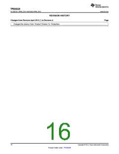 浏览型号TPS56528DDAR的Datasheet PDF文件第16页