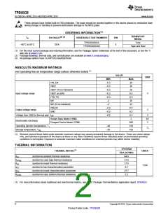 浏览型号TPS56528DDAR的Datasheet PDF文件第2页