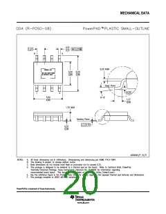 浏览型号TPS56528DDAR的Datasheet PDF文件第20页
